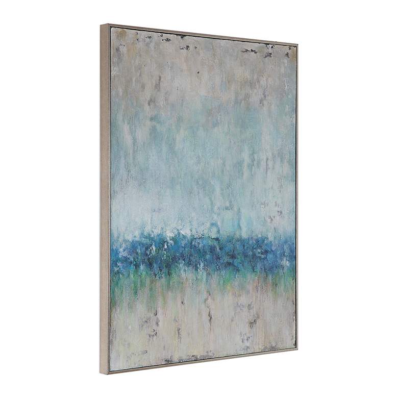 Image 3 Uttermost Tidal Wave 47" High Framed Canvas Wall Art more views