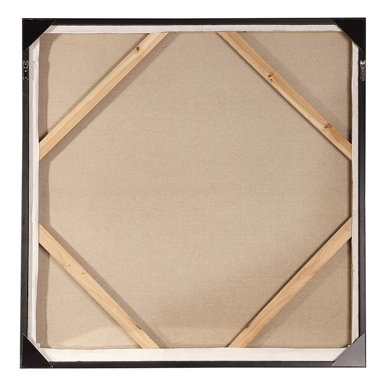 Image 3 Uttermost Tides 49" Square Framed Canvas Wall Art more views