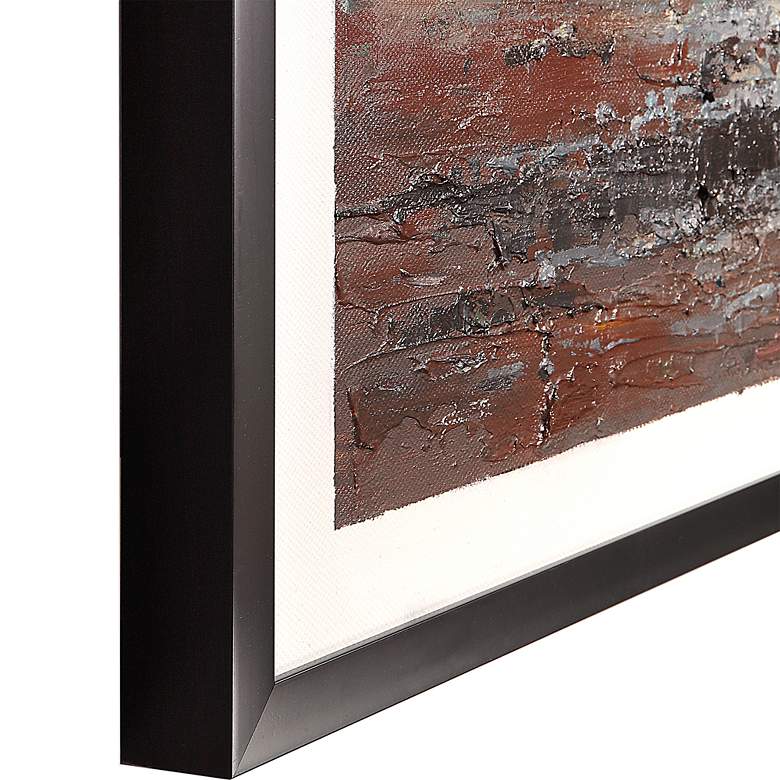 Image 4 Uttermost Tides 49" Square Framed Canvas Wall Art more views
