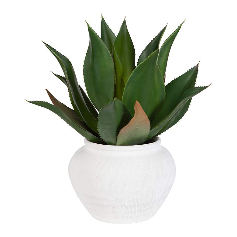 Image 2 Uttermost Tierra 22" Wide x 24" High Agave Centerpiece