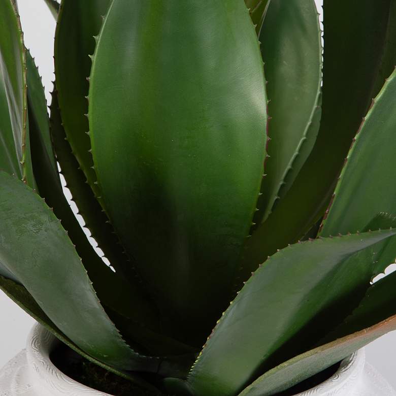 Image 3 Uttermost Tierra 22" Wide x 24" High Agave Centerpiece more views