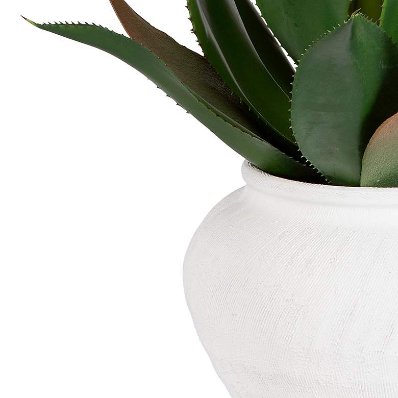 Image 4 Uttermost Tierra 22" Wide x 24" High Agave Centerpiece more views