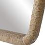 5_Uttermost Tiki Woven Rattan 23 3/4" x 36 1/4" Wall Mirror more views