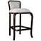 Uttermost Tilley 31" Clay Weave Fabric Wood Barstool