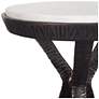 5_Uttermost Tilton 24" H x 11" W Bronze Aluminum Accent Table more views