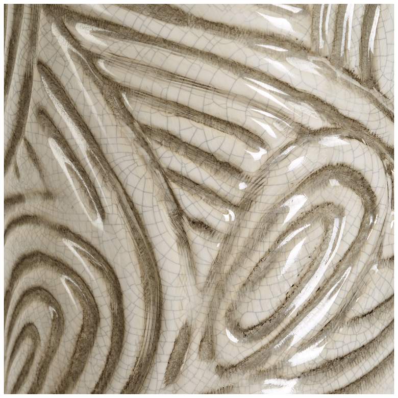 Image 4 Uttermost Timber Swirl 2-Piece Ceramic Vase Set more views