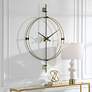 Thumbnail4 of Uttermost Time Flies Brushed Brass 48 3/4" High Wall Clock more views