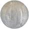 Uttermost Tio 31" Round Gray and Yellow Disc Modern Metal Wall Art