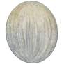 Uttermost Tio 31" Round Gray and Yellow Disc Modern Metal Wall Art