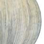 Uttermost Tio 31" Round Gray and Yellow Disc Modern Metal Wall Art