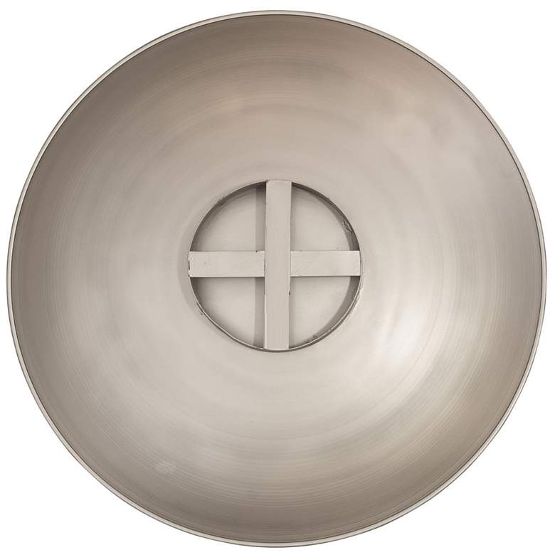 Image 5 Uttermost Tio 31 inch Round Gray and Yellow Disc Modern Metal Wall Art more views