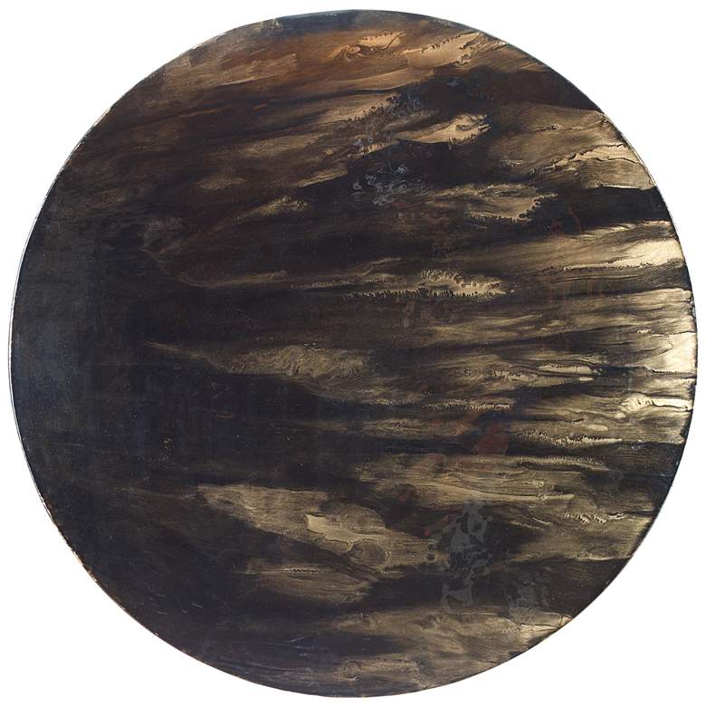 Image 1 Uttermost Tio 31" Round Metal Wall Art