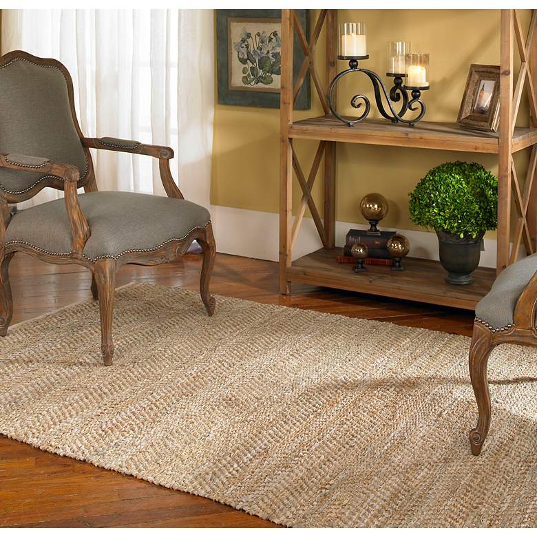 Image 2 Uttermost Tobais 5'x8' Beige and Gray Area Rug more views