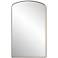 Uttermost Tordera 40" H Brass Stainless Steel Arch Mirror