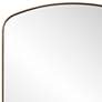 Uttermost Tordera 40" H Brass Stainless Steel Arch Mirror in scene