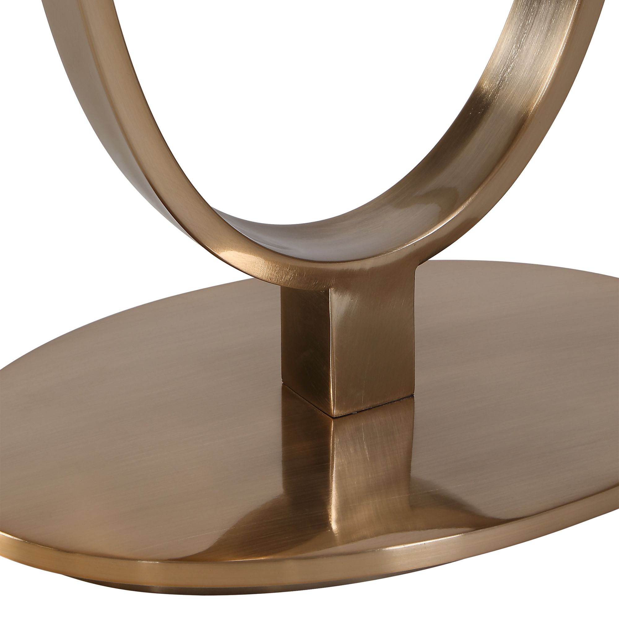 Uttermost Tordin 64" Antique Brass Metal Floor Lamp
