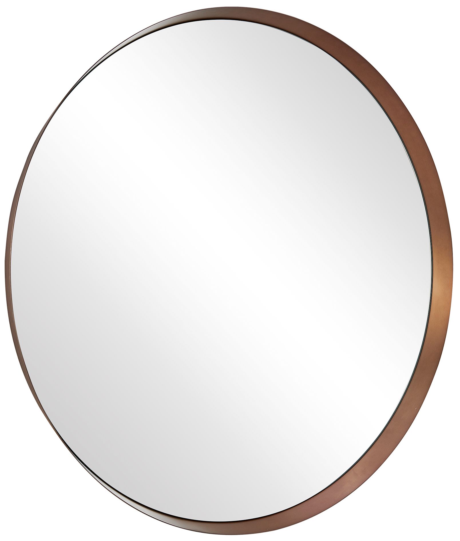Image 4 Uttermost Torrado Bronze 40" Round Stainless Steel Mirror more views