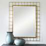 Thumbnail2 of Uttermost Townsend 40 x 32 Antique Gold Finish Openwork Wall Mirror