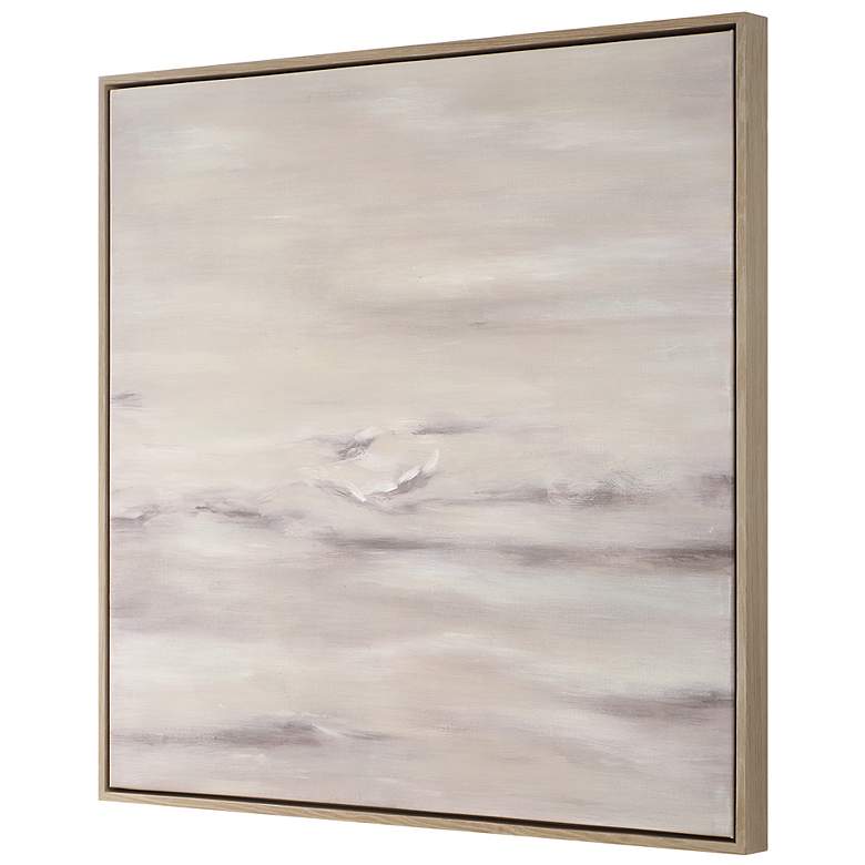 Image 3 Uttermost Trance 48" Square Hand Painted Framed Canvas Wall Art more views