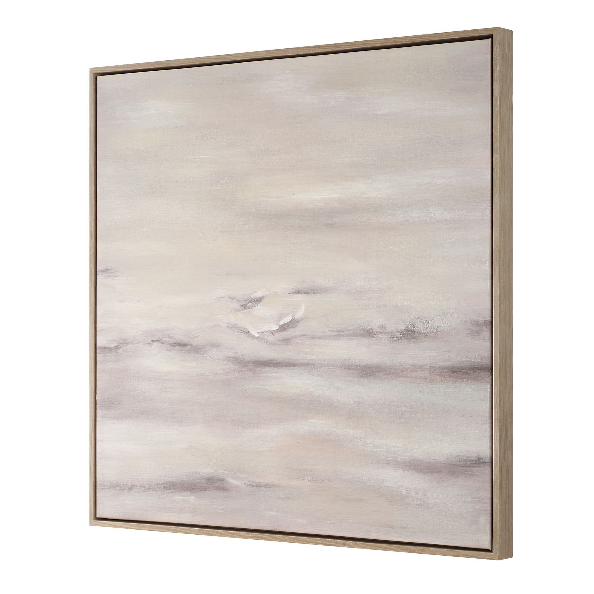 Uttermost Trance 48" Square Hand Painted Framed Canvas Wall Art