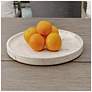 1_Uttermost Travessa 15" Wide Travertine Indoor-Outdoor Tray