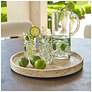 3_Uttermost Travessa 15" Wide Travertine Indoor-Outdoor Tray more views
