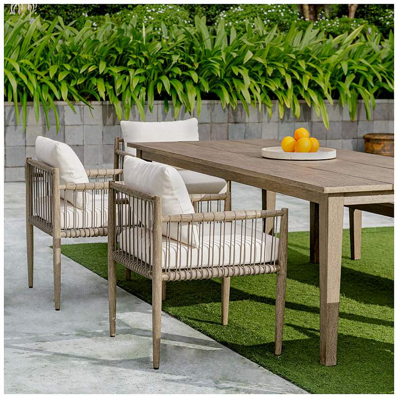 Image 4 Uttermost Travessa 15" Wide Travertine Indoor-Outdoor Tray more views