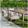 4_Uttermost Travessa 15" Wide Travertine Indoor-Outdoor Tray more views