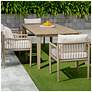 5_Uttermost Travessa 15" Wide Travertine Indoor-Outdoor Tray more views
