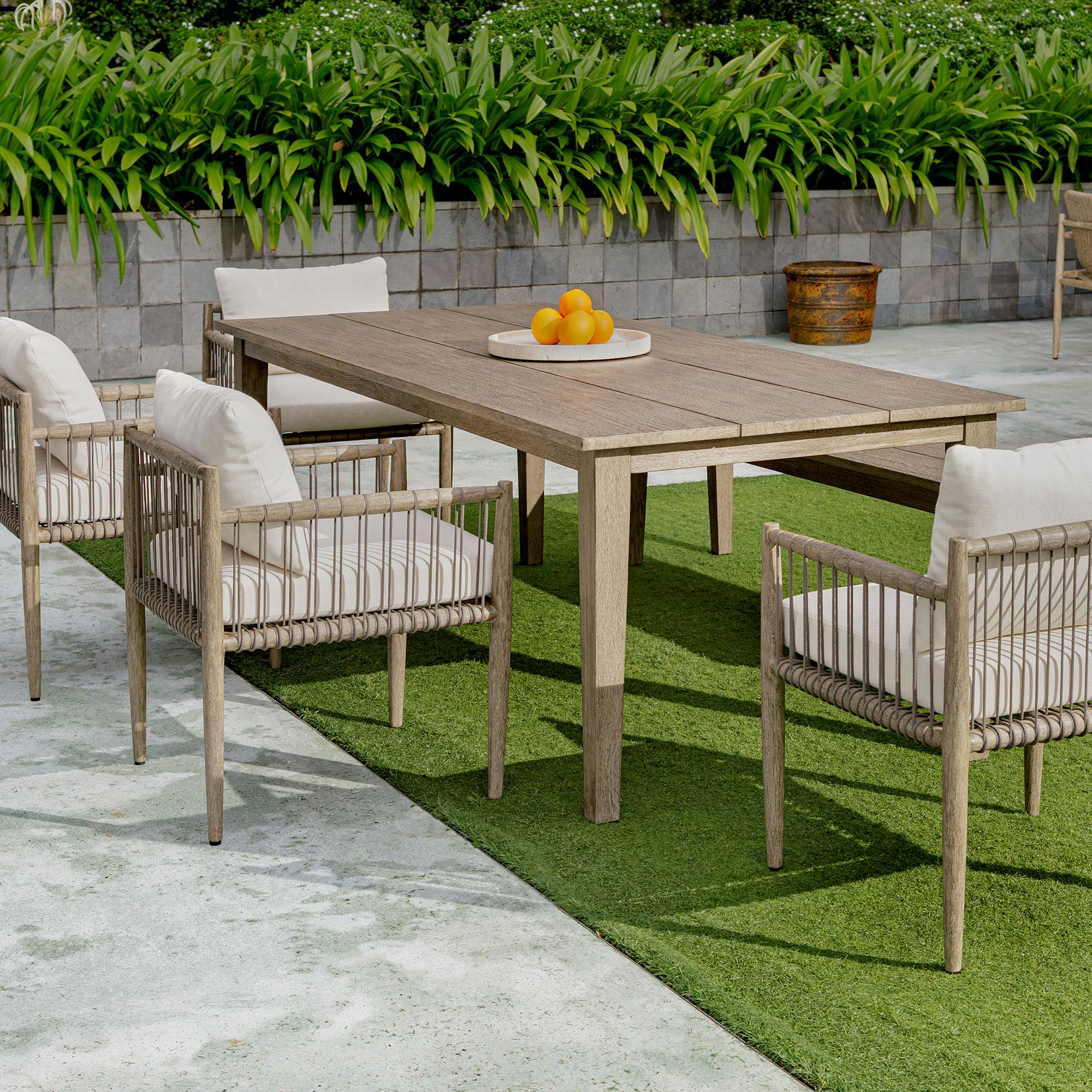 Image 7 Uttermost Travessa 15" Wide Travertine Indoor-Outdoor Tray more views
