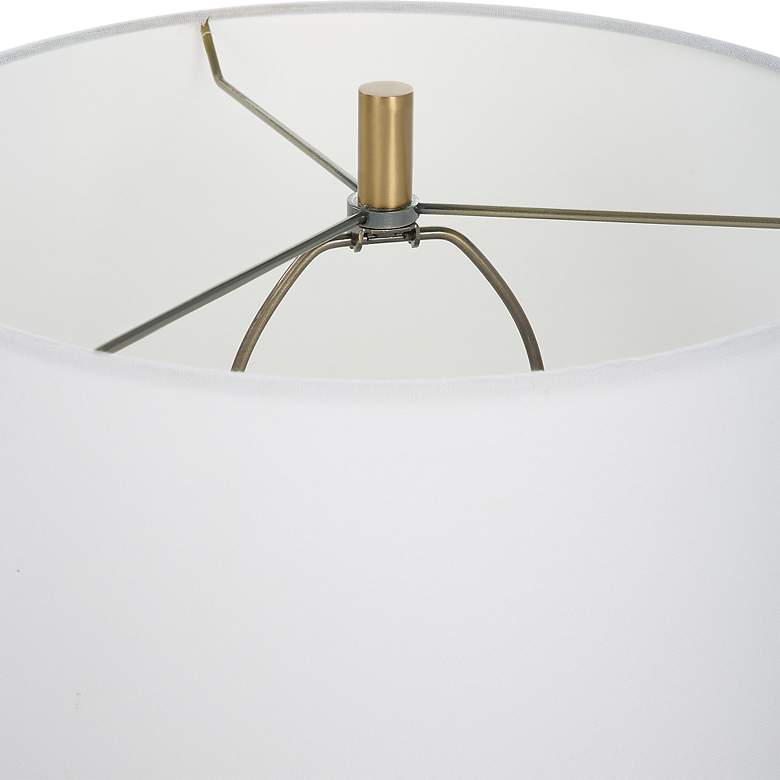 Image 6 Uttermost Trentino 28" Emerald Green Glass Table Lamp more views