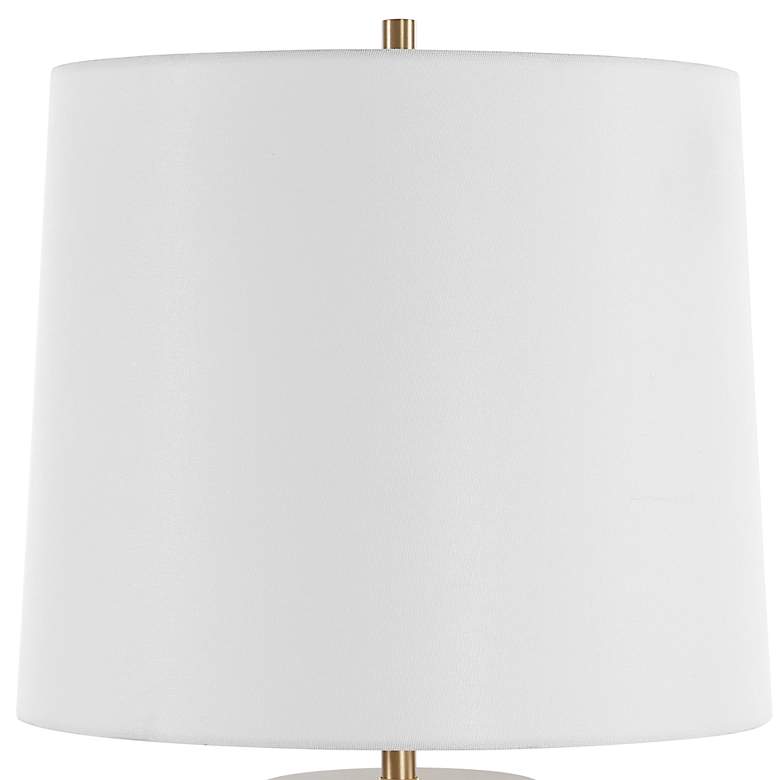 Image 5 Uttermost Trentino 28" High Modern Black Glass Table Lamp more views