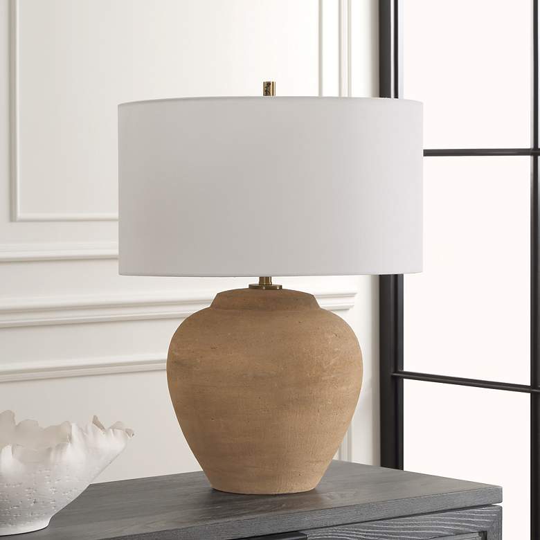 Image 3 Uttermost Treviso Terracotta Table Lamp more views