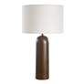 2_Uttermost Trexler 29 1/2" High Cocoa Brown Ceramic Table Lamp