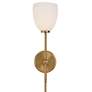 3_Uttermost Trophy 18 1/4" High Warm Brass Wall Sconce more views