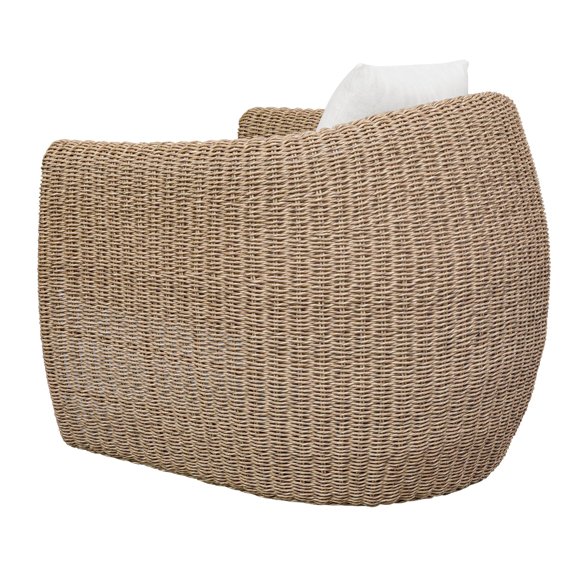 Uttermost Tropic Golden Flax Outdoor Lounge Chair