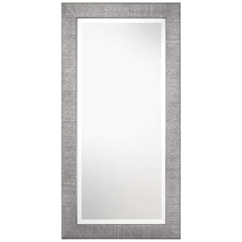 Image 2 Uttermost Tulare Metallic Silver 24 inch x 48 inch Wall Mirror