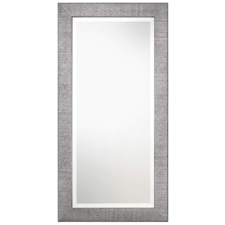Image 2 Uttermost Tulare Metallic Silver 24" x 48" Wall Mirror