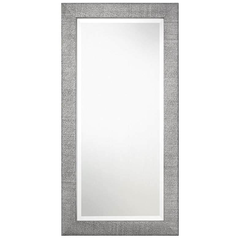 Image 2 Uttermost Tulare Metallic Silver 24 inch x 48 inch Wall Mirror