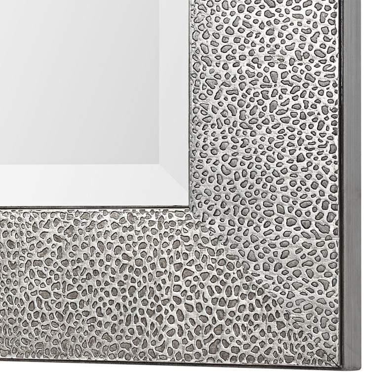 Image 3 Uttermost Tulare Metallic Silver 24" x 48" Wall Mirror more views