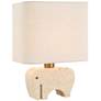 2_Uttermost Tusk 11" Natural Marble Accent Lamp