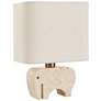 3_Uttermost Tusk 11" Natural Marble Accent Lamp more views