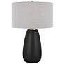 2_Uttermost Twilight Satin Black Glaze Ceramic Table Lamp