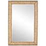 2_Uttermost Twisted Seagrass 38" Wide x  58" High Beige Wall Mirror
