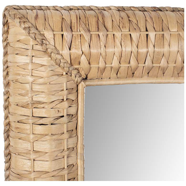 Image 5 Uttermost Twisted Seagrass 38" Wide x 58" High Beige Wall Mirror more views