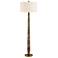 Uttermost Tyree 66" Brown Marble Floor Lamp