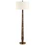 3_Uttermost Tyree 66" Brown Marble Floor Lamp more views