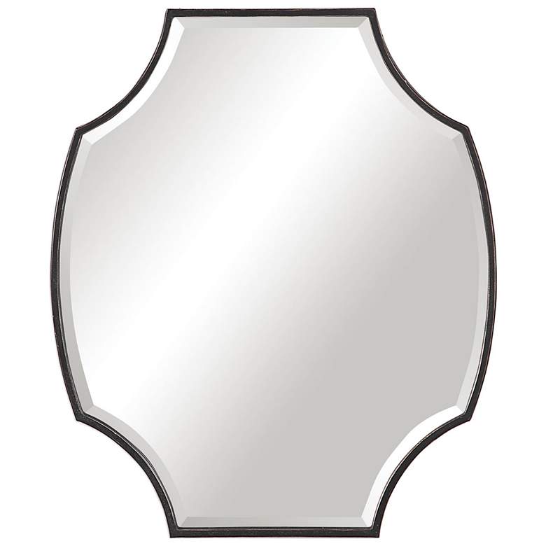Image 2 Uttermost Ulalia Dark Bronze 30 3/4" x 36 1/4" Wall Mirror