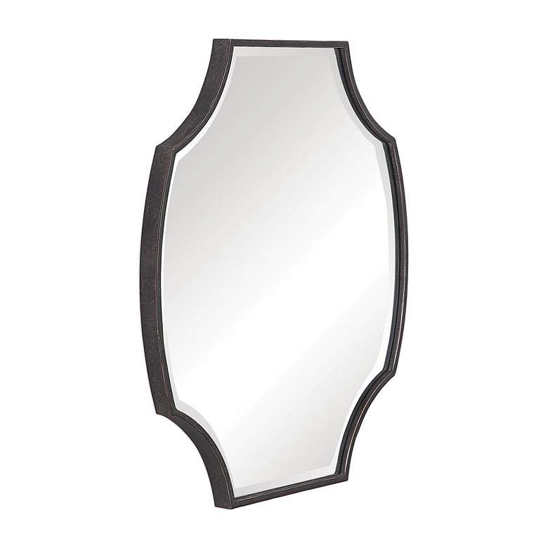 Image 3 Uttermost Ulalia Dark Bronze 30 3/4" x 36 1/4" Wall Mirror more views