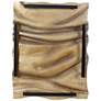 5_Uttermost Undulate 23" x 29" Gold Indoor-Outdoor Metal Wall Panel more views